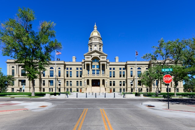 Wyoming State Capitol in Cheynne