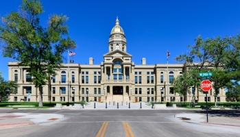 Wyoming State Capitol in Cheynne