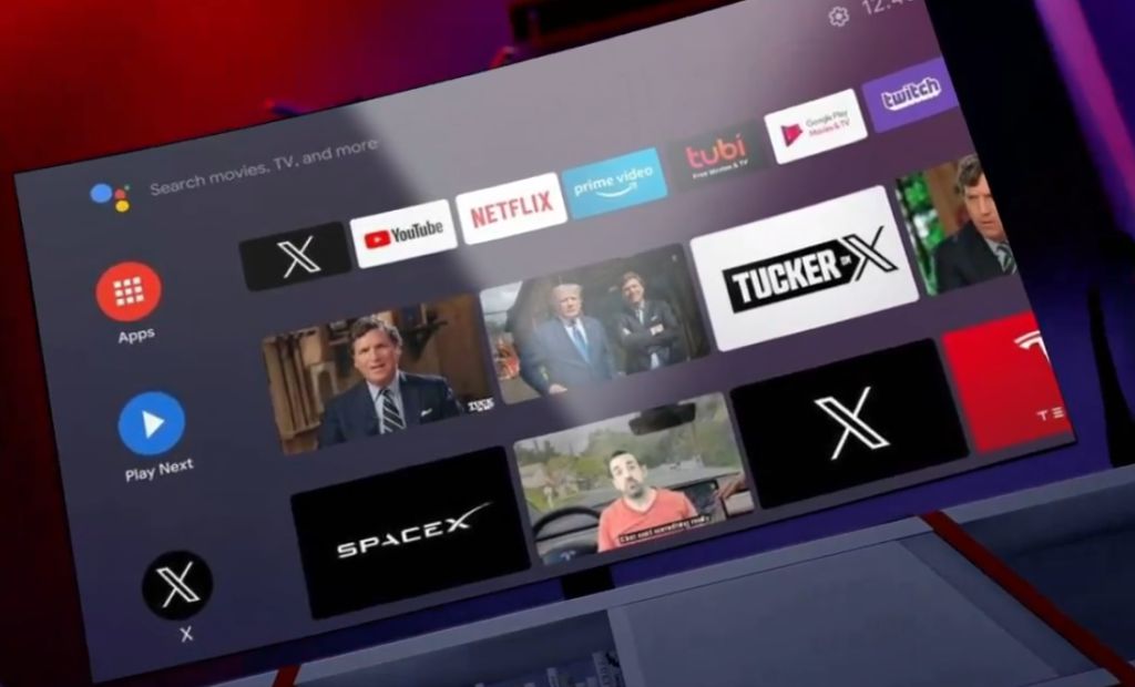 X TV Streaming Video App