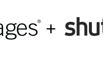 Getty Images + Shutterstock merger logo